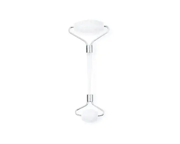 Meloni Roller Facial Duo quartz alb