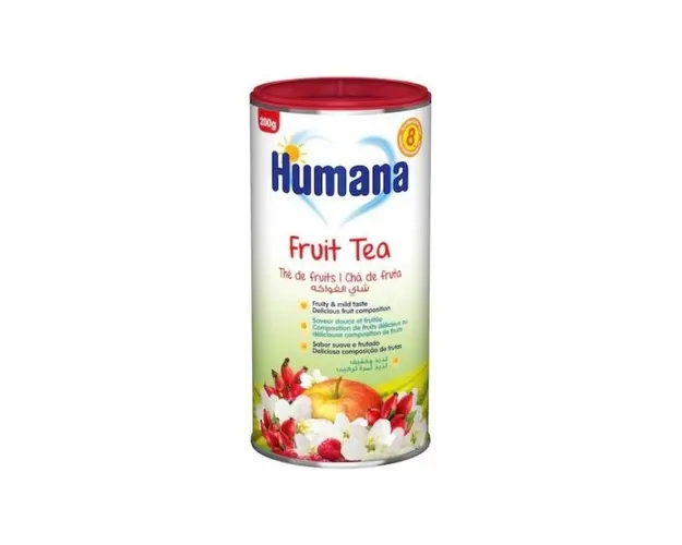HUMANA Ceai de fructe, de la 8 luni, 200g
