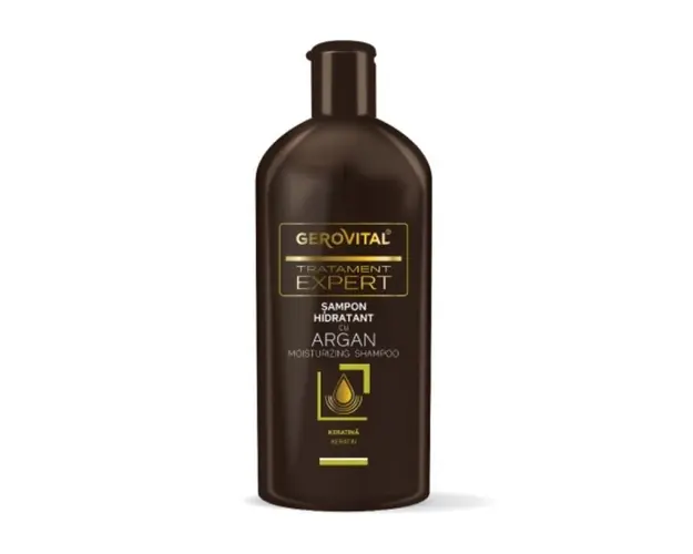 Gerovital Tratament Expert Sampon hidratant cu Argan, 250ml