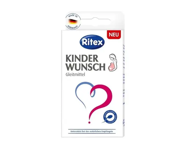Ritex Lubrifiant de conceptie KinderWunch, 8 aplicatoare, 4ml