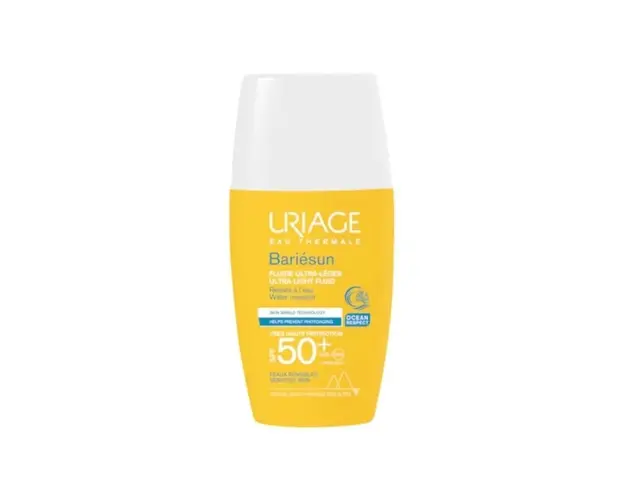 Fluid lejer protectie solara SPF50+ Bariesun, 30ml, URIAGE