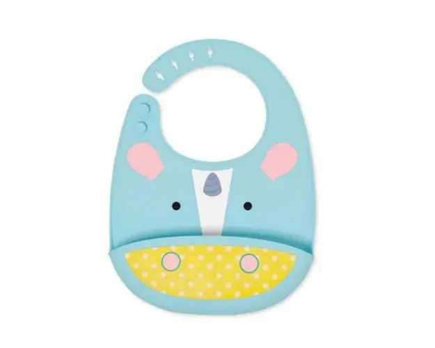 Skip Hop Bavetica din silicon, Unicorn