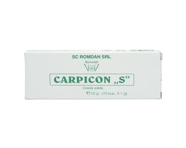 Carpicon S supozitoare, 10g