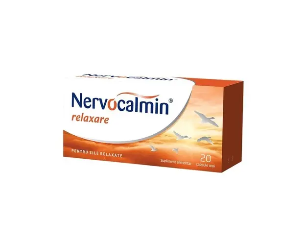 Nervocalmin Relaxare, 20 capsule, Biofarm