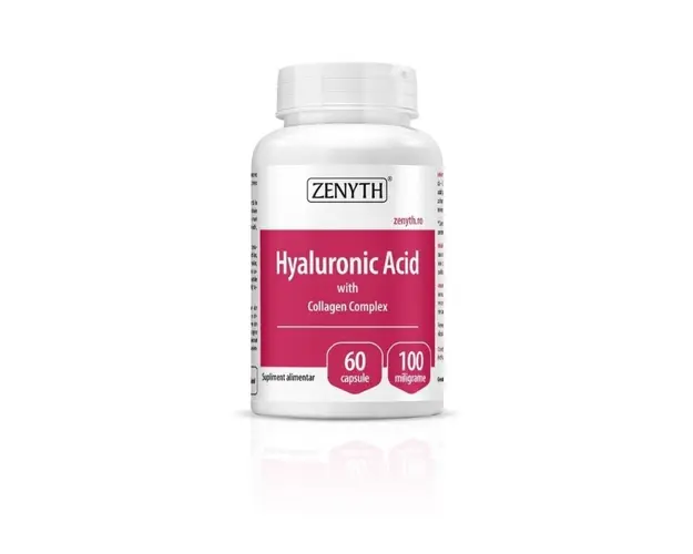 Zenyth Hyaluronic Acid with Collagen Complex, 60 capsule 