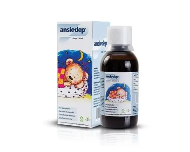Ansiodep sirop, 150 ml, somn linistit copii