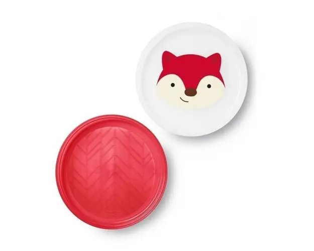 Skip-Hop Set farfurii anti-alunecare, Vulpe
