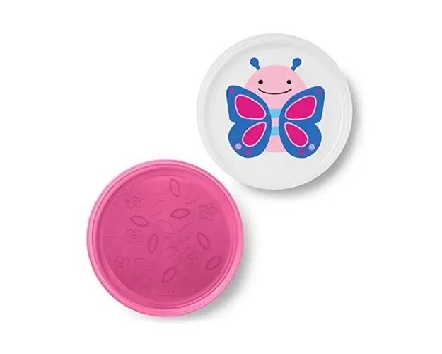 Skip-Hop Set farfurii anti-alunecare, Fluture