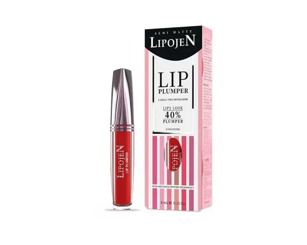 Lipojen Ruj lichid volumizant Ibiza Night semi-mat cu colagen nr. 9, 5 ml