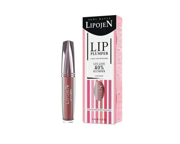 Lipojen Ruj lichid volumizant Rose Venus semi-mat cu colagen nr. 4, 5 ml