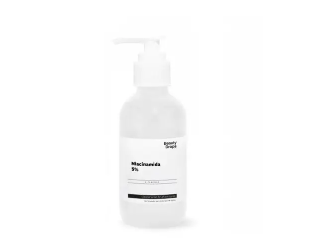 Beauty Drops Gel de curatare cu 5% Niacinamide, 250ml