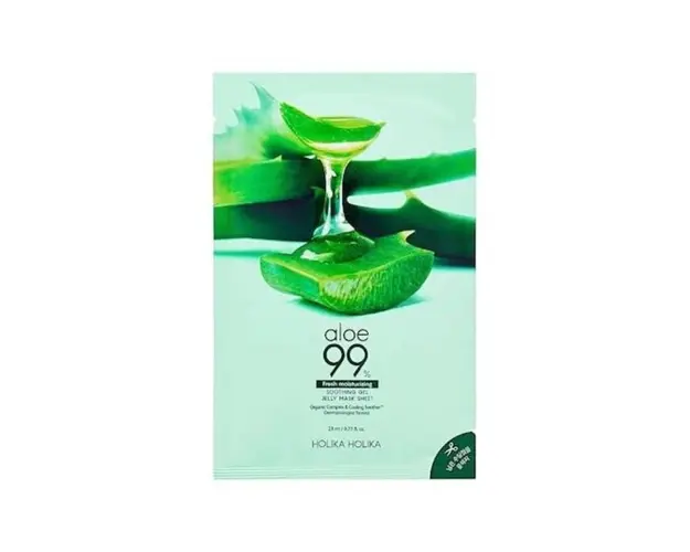 Holika Holika Fresh moisturizing Masca efect calmant 99% aloe vera, 23 ml
