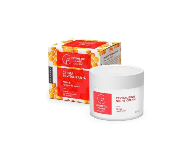 Cosmetic Plant Crema revitalizanta de noapte cu miere si laptisor de matca, 50ml