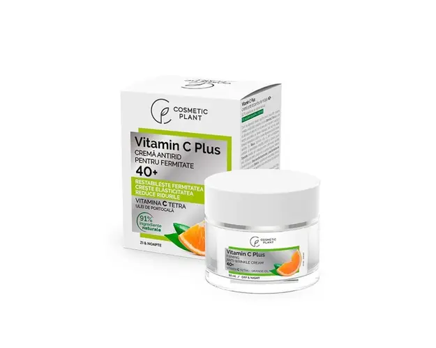 Cosmetic Plant Crema antirid pentru fermitate 40+ Vitamin C Plus, 50ml