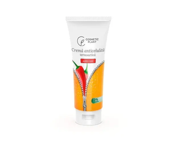 Cosmetic Plant Crema anticelulita termoactiva cu extract de ardei iute, 200ml
