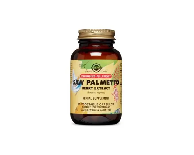 Solgar Saw Palmetto Berry Extract, 60 capsule 