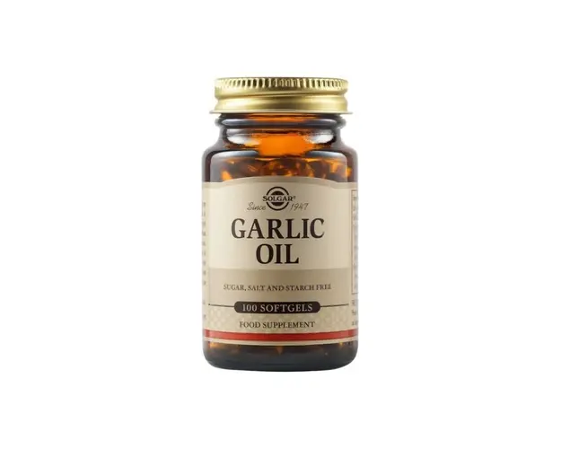 Solgar Garlic Oil, 100 capsule
