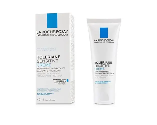Toleriane Sensitive Crema hidratanta prebiotica, 40ml, La Roche-Posay