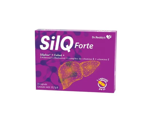 SilQ Forte 80mg/85mg, 15 capsule