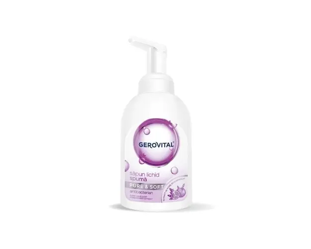 Gerovital Sapun Lichid Pure&Soft, 300ml