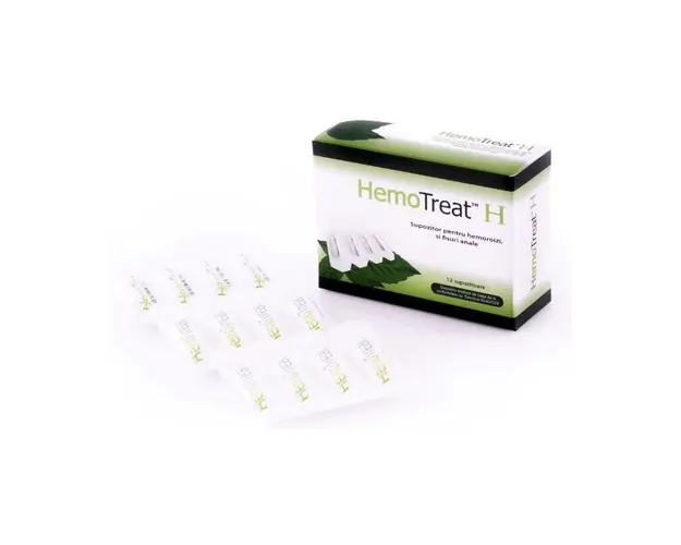 HemoTreat H, 12 supozitoare