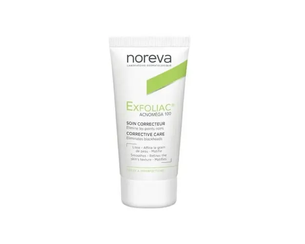 Noreva Exfoliac Acnomega 100 Crema corectoare si de ingrijire, 30ml