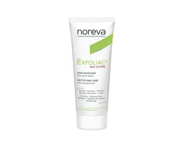 Noreva Exfoliac Mat&Pore Crema matifianta, 40ml