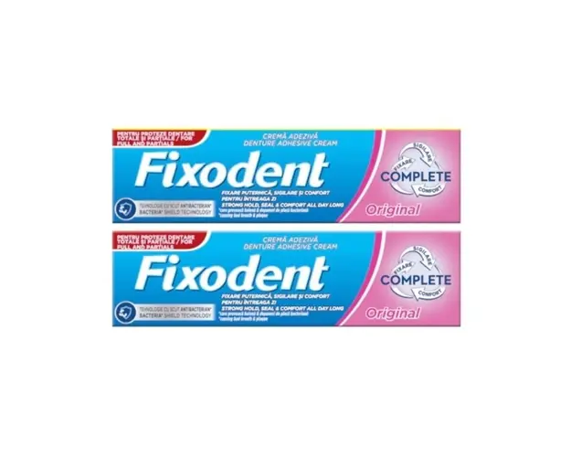 Fixodent Complete Original Duo Pack, 94g