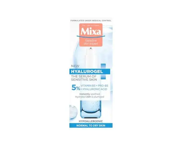 Serum imbogatit cu acid hialuronic, Serum Hyalurogel, 30ml, Mixa