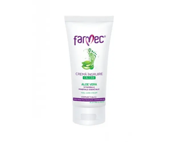 Farmec Crema ingrijire calcaie Aloe Vera, 100ml