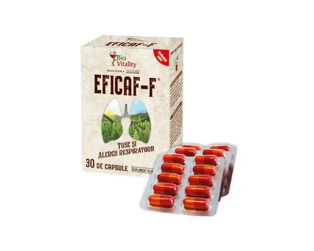 Bio Vitality Eficaf F, 30 capsule