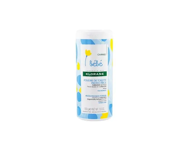 Klorane Bebe Pudra protectoare pentru copii, 100g
