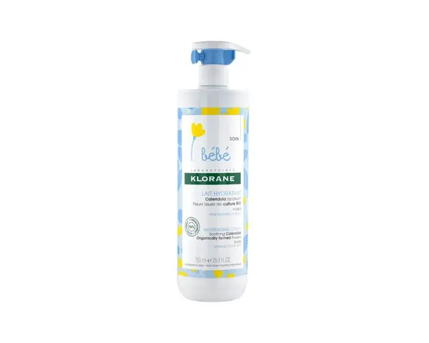 Klorane Bebe Lapte hidratanta pentru corp, 750ml