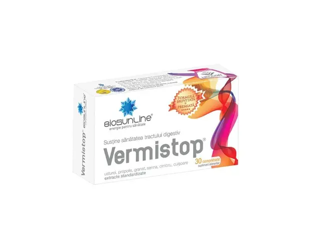BioSunLine Vermistop, 30 comprimate