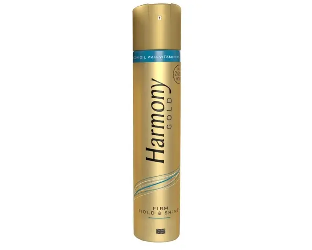 HARMONY GOLD Firm Hold and Shine Spray fixativ pentru par, 400ml