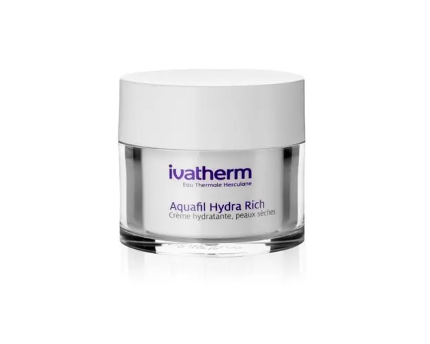 IVATHERM Aquafil Rich Crema hidratanta pentru piele sensibila, 50ml