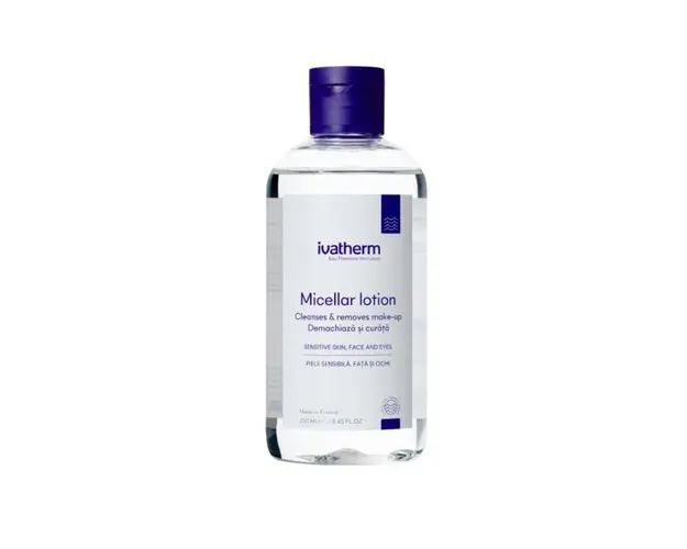 IVATHERM Lotiune micelara pentru piele sensibila, 250ml