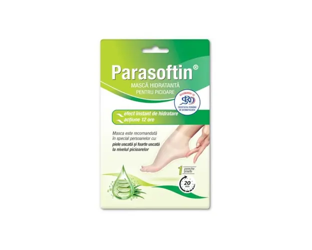 Parasoftin Masca hidratanta pentru picioare, 1 pereche