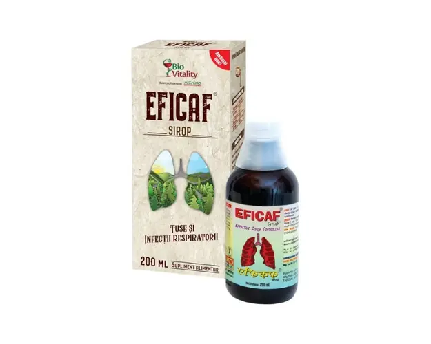 Bio Vitality Eficaf sirop, 200ml