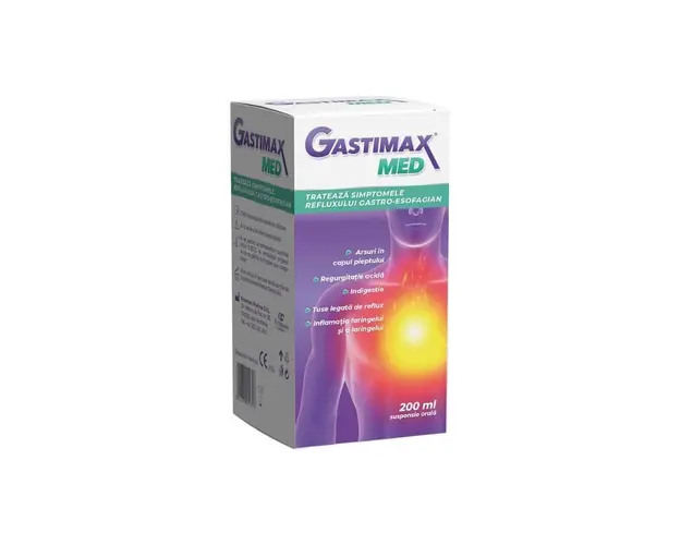 Gastimax Med suspensie orala, 200 ml