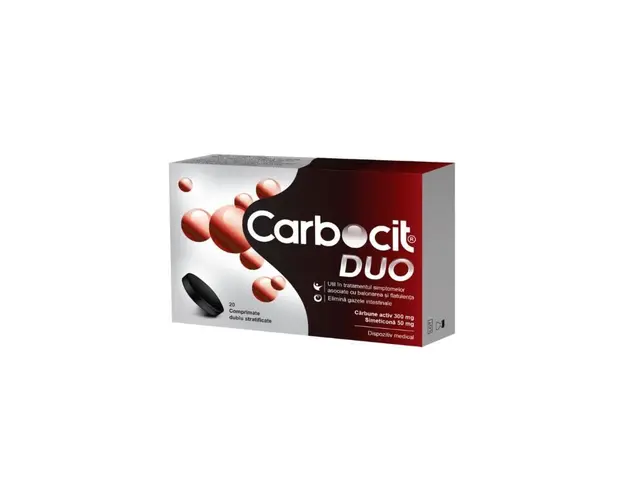 Carbocit DUO, 20 comprimate