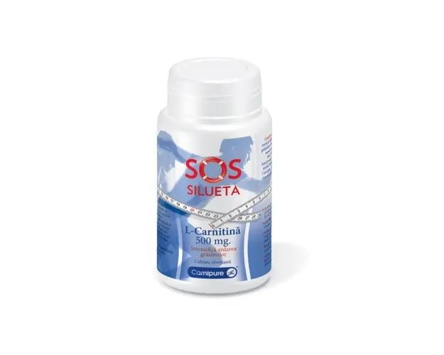 Rotta Natura L-Carnitina 500mg, SoS Silueta, 60 capsule