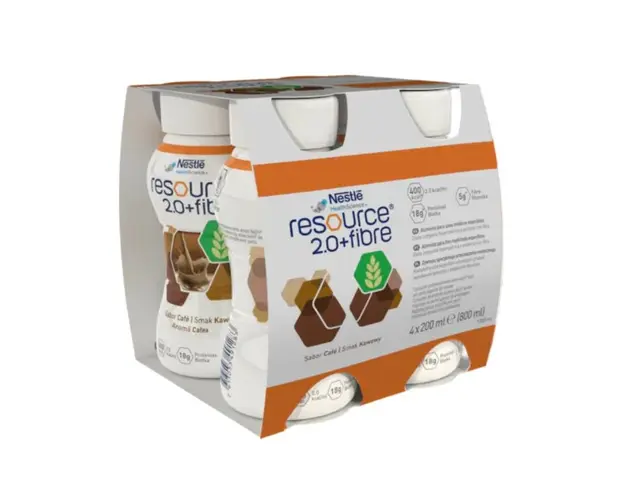 Nestle Resource Protein cafea, 4 flacoane EasyBottle, 200ml