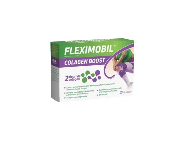 Fleximobil Colagen Boost, 10 plicuri