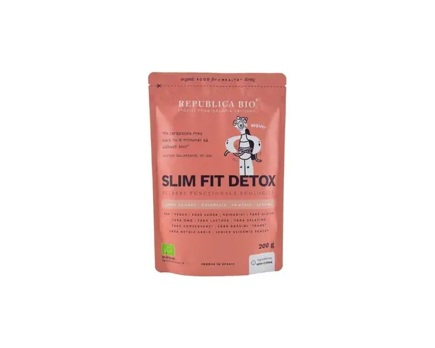 Republica BIO Slim Fit Detox, pulbere functionala ecologica, 200g