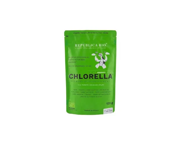 Republica BIO Chlorella, pulbere ecologica pura, 125g