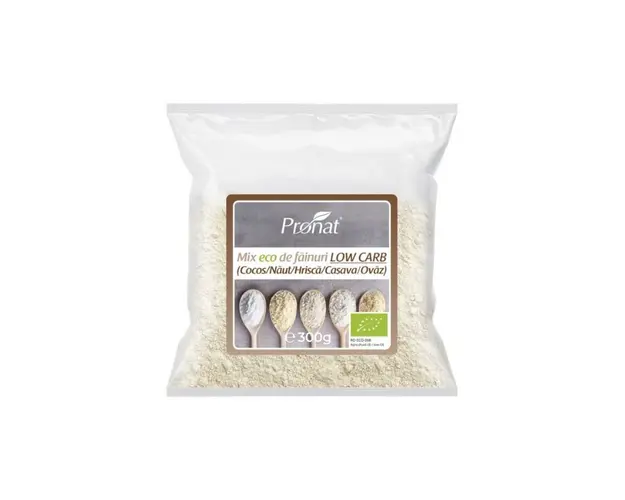 Pronat Faina Low Carb (cocos, naut, cassava, hrisca, ovaz), 300g