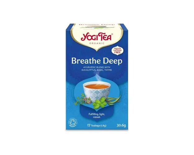 Yogi Tea Ceai Respiratie Profunda, 17 plicuri