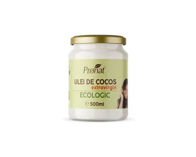 Pronat Ulei de cocos extravirgin, 500 ml