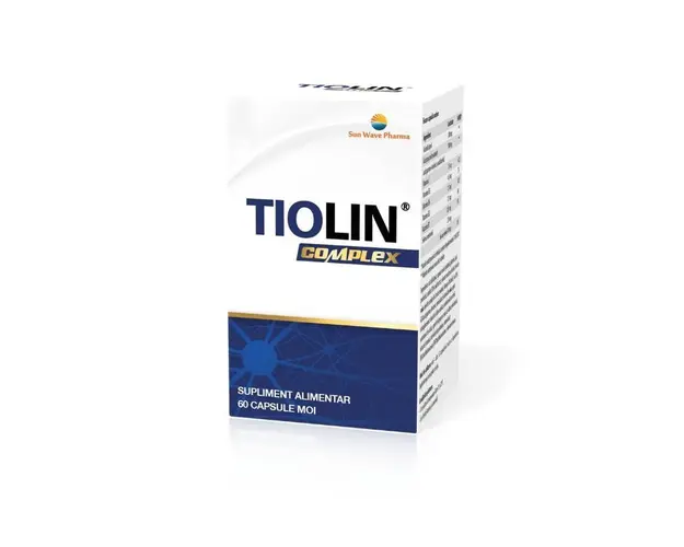 Tiolin Complex sistem nervos, 60 capsule, Sun Wave Pharma